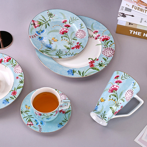 Commercio all'ingrosso made in China personalizzabile antica tendenza ceramica porcellana ad alta capacità caffè e tazza da tè tazza - Product Image 5