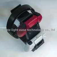 Support intégré pour manette de jeu et casque, minimaliste et moderne, en plastique imprimé en 3D, universel PS4/PS5/XBOX – Nouveauté transfrontalière QY, best-seller