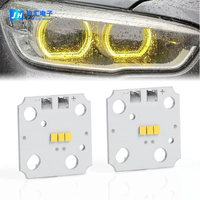 Kit de conversion de feux de jour jaunes F20 Pre LCI, feux de jour jaunes ambrés, kit de conversion Angel Eye jaune pour BMW F20 116i 118i 120i