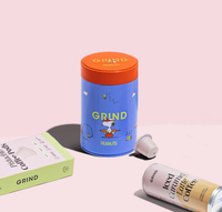 Boîtes rondes en métal personnalisées de 30 g pour matcha, boîtes de qualité alimentaire pour matcha avec couvercles faciles à retirer, boîte hermétique pour matcha