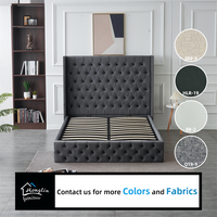 Chaise-lit moderne de salon de beauté, ensemble canapé de marque blanc royal, meubles à cadre unique, divan, lit de luxe king size