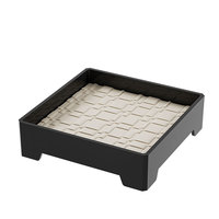 Plateau de rangement en plastique pour clés et bijoux, organisateur d'entrée, décoration d'intérieur, porte-clés pour console, support de rangement pour clés