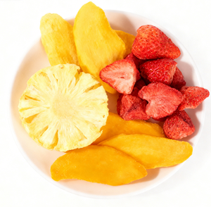 Ananas Liofilizzato Dolce 100% in Sacchetto, Snack Croccante Halal Certificato 50g, OEM, Produzione con Etichetta Privata, Logo Personalizzato - Product Image 2