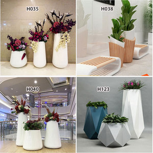 Jardinera Rectangular <span class=keywords><strong>A70</strong></span>, Maceta Anticorrosión para Flores, para Centros Comerciales, Hoteles, Parques, Plazas, Bancos, Hospitales y Áreas Públicas - Product Image 5