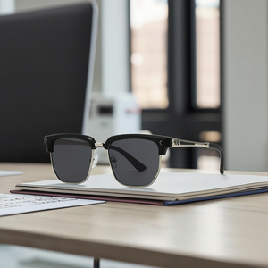 Lunettes de Soleil Tendance pour Hommes : Modèle Carré 3643, Vues sur les Influenceurs Instagram et Mannequins en Europe et aux États-Unis - Product Image 1