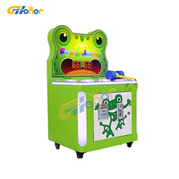 Machine d'arcade Crazy Frog à pièces, jeu de frappe de grenouille à marteau, jeu vidéo d'arcade Crazy Frog