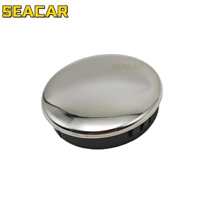 Seacar Stainless Steel 304 <b>Steering</b> <b>Wheel</b> Hub Cap Black <b>Pc</b> Boat Hardware Accessory - Product Image 3