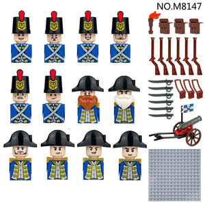 Vente en gros de figurines personnalisées Diy Europe Army Medieval Royal Navy Soldier Mini Figures - Product Image 6