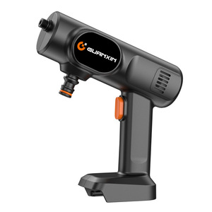 Wireless High Pressure Car Washer 21V Lithium <b>Battery</b> Portable Water <b>Gun</b> Black - Product Image 2