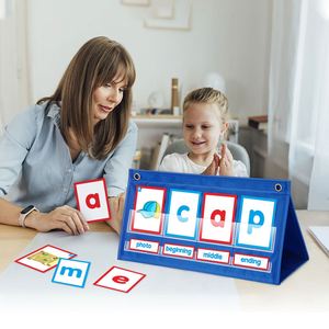 Jeu de lecture et d'orthographe des mots CVC, lettres visuelles, mots CVC, jeux de phonétique - Product Image 4