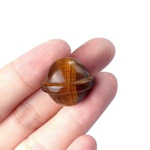 Piedra semipreciosa de cristal Natural tallada ecológica Mini planeta galaxia OVNI decoración cósmica tridimensional pequeña - Product Image 6