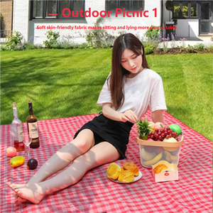 High-quality Foldable Outdoor Picnic <b>Blanket</b> Portable Travel <b>Camping</b> Beach Mat Waterproof Oxford Cloth Oversized - Product Image 5