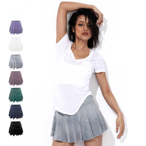 <span class=keywords><strong>Tiktok</strong></span> — jupe-short de sport pour femmes, vêtements populaires, jupette de Golf, pantalon plissé, poches à l'arrière, grande taille, tendance - Product Image 1