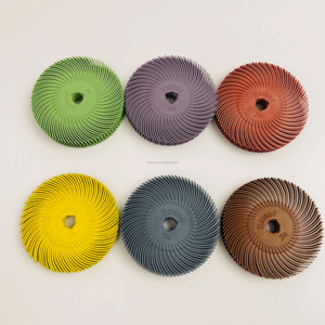 Disco de Cepillo Radial de Alta Dureza de 3 Pulgadas para Trabajos en Metal, Preparación de Pintura y Pulido - Product Image 6