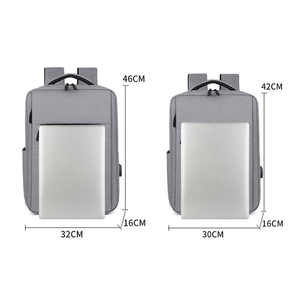 <span class=keywords><strong>Mochila</strong></span> para Portátil USB, Personalizable con Logotipo, Multifuncional, para Hombre, de Moda, para Oficina, Negocios, Universidad, Uso Diario, Viajes - Product Image 2