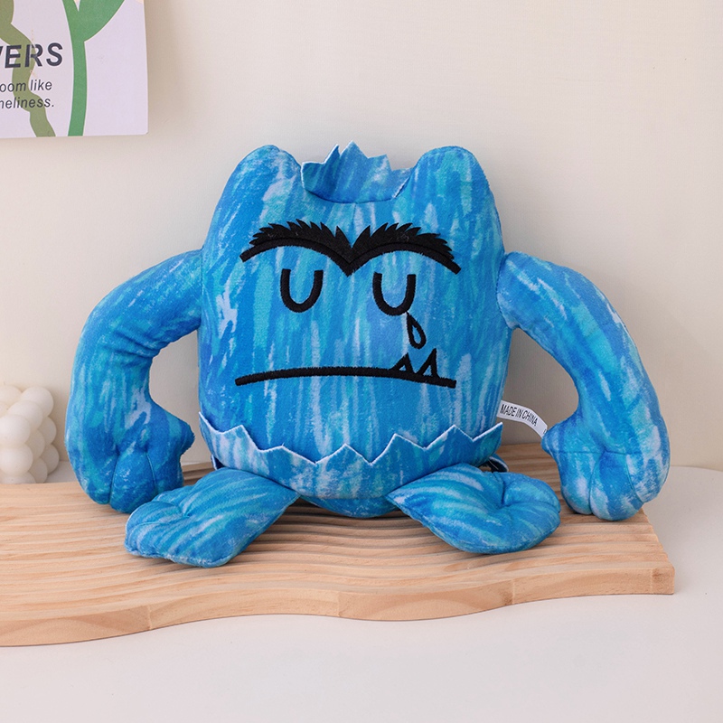 Emotional Little Monster Happy Angry Sensory Set Plush Toy