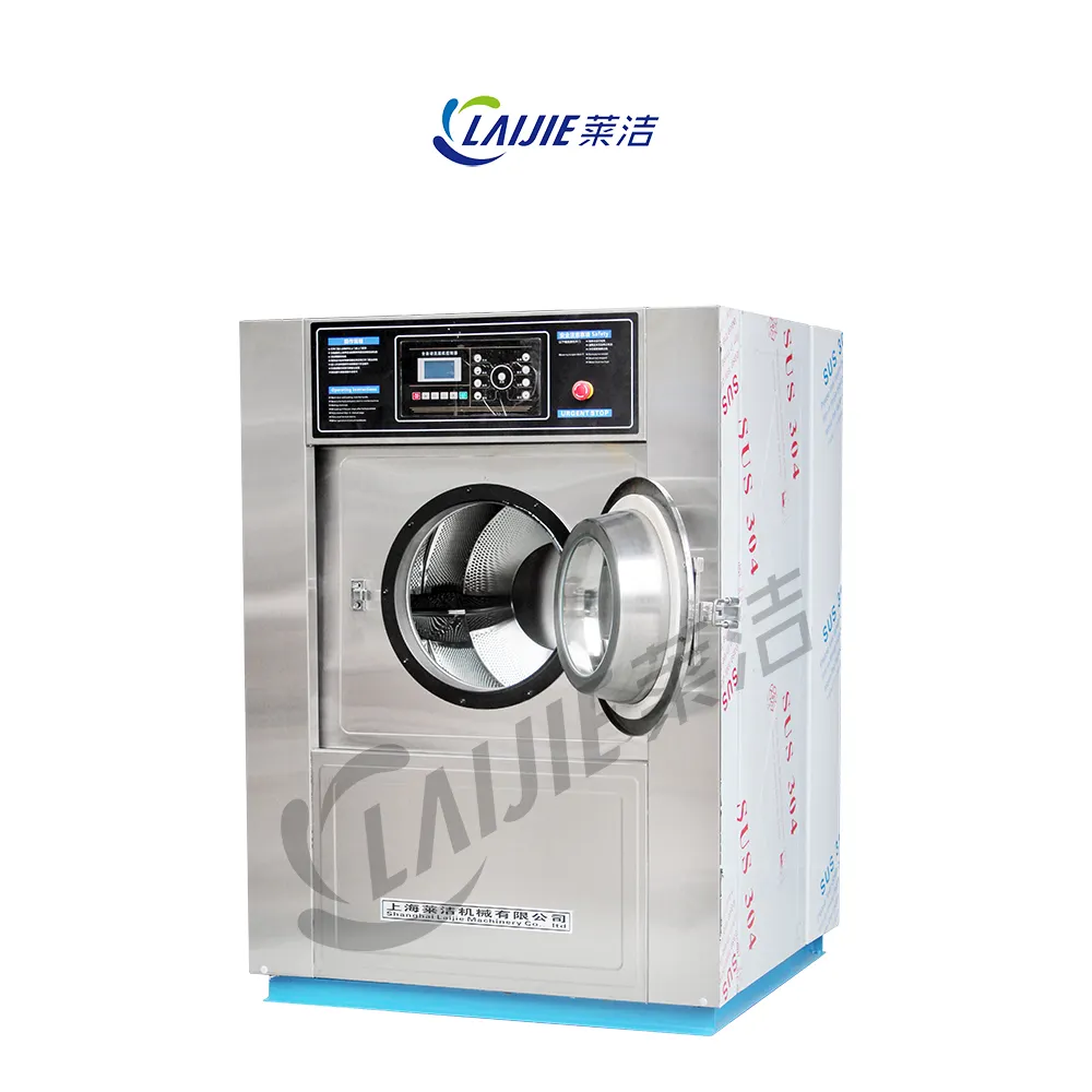 25 Kg Zware Industriële Wasmachine Machine Wasserij Winkel Wasmachine