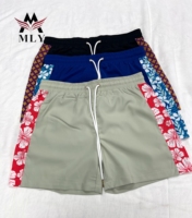 Mly Nieuwe Aankomst Heren Badmode Korte Custom Logo Print Strandkleding Heren Badpak Heren Heren