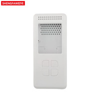 Boîtier de projet portable en plastique ABS 146*65*24mm pour détecteur de rayonnement nucléaire, instrument électronique sablé avec indice de protection IP54