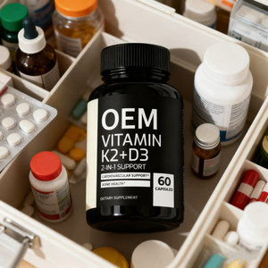 Cápsulas de Vitamina D3 K2, Suplementos Alimenticios, Marca Propia, Venta Directa de Fabricantes OEM ODM - Product Image 3