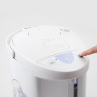Bouilloire Électrique Sans Fil 5,5 L avec Cuve Intérieure en Acier Inoxydable, Fonction Réébullition, Maintien au Chaud, Contrôle Multi-Températures et Protection Anti-Ébullition à Sec
