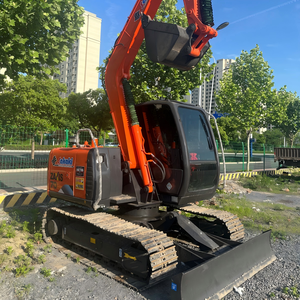 Mini-excavatrice hydraulique Hitachi ZX70 d'occasion fiable, faible nombre d'heures de fonctionnement, idéale pour les espaces urbains étroits - Product Image 1