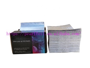 5 Rollos de Papel de Aluminio para Peluquería de Grado Alimenticio de 11 Pulgadas, 500 Hojas de Papel de Aluminio para Mechas con Relieve de Cáscara de Naranja - Product Image 4