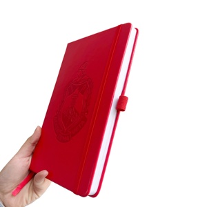 Taccuino in Pelle PU con Copertina Rigida Personalizzabile A4 A5 A6, 192 <span class=keywords><strong>Pagine</strong></span>, Elastico, Vari Colori, Diario in Pelle di Alta Qualità - Product Image 3