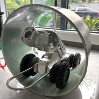 Robot de Inspección de Tuberías de Alcantarillado sin Zanja con Cámara PTZ para Drenaje Municipal y Tuberías Industriales, Personalizable