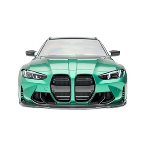 Kit carrosserie en fibre de carbone sèche pour BMW G81 M3 Touring, comprenant lèvre avant, diffuseur, spoiler, jupes latérales et capot en fibre de carbone pour M3 Touring - Product Image 1