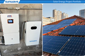 Sistema <span class=keywords><strong>Solar</strong></span> Híbrido para Toda la Casa Sunwave de 16 kWh, 48 V, 51,2 V, LiFePO4 Todo en Uno para Respaldo Completo del Hogar, Garantía de 10 Años en la Batería - Product Image 4