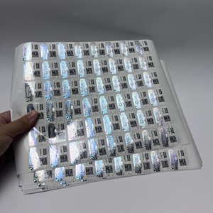 Bán buôn tùy chỉnh nối tiếp số Holographic Sticker QR mã Scratch Off dán ba chiều xác minh hệ thống nhãn - Product Image 5