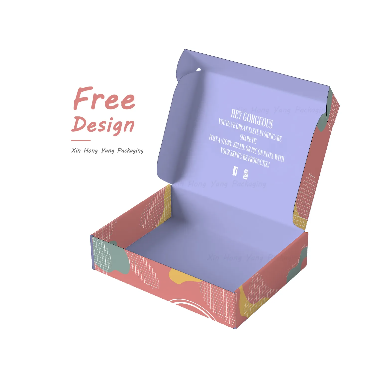 Logotipo personalizado reciclável eco amigável de impressão a cores de luxo embalagem caixa de presente pequena caixa da dobradura de papel <span class=keywords><strong>caixas</strong></span> de embalagens