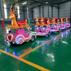 <span class=keywords><strong>Tren</strong></span> Turístico de 8 Plazas para Centros de Entretenimiento, <span class=keywords><strong>Tren</strong></span> Eléctrico Divertido para Niños, Paseos en <span class=keywords><strong>Tren</strong></span> sin Rieles en Interiores en el Centro Comercial - Product Image 1