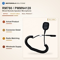 Microphone haut-parleur filaire Motorola RM780 PMMN4128 IMPRES Windporting IP68 pour radios professionnelles MOTOTRBO R7 Ion