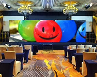 Panneau mural vidéo LED P4.81 pour installation intérieure, location, salle de conférence, écran géant LED, panneau d'affichage LED pour événements 4,8 mm