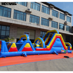 Pista <span class=keywords><strong>de</strong></span> Obstáculos Inflable Grande <span class=keywords><strong>de</strong></span> Fábrica, Juegos Inflables <span class=keywords><strong>de</strong></span> <span class=keywords><strong>Cambio</strong></span> <span class=keywords><strong>de</strong></span> Ropa, Castillo Inflable con Obstáculos y Tobogán - Product Image 1