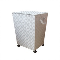 Panier à linge pliable Durabilt avec poignée Panier de rangement coloré et durable Matériau PP pour aliments divers