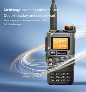 Quansheng UV-K6 Walkie Talkie 5W không khí ban nhạc đài phát thanh tyep C phí UHF VHF DTMF FM <span class=keywords><strong>Scrambler</strong></span> noaa Tần số không dây hai cách phát thanh - Product Image 5