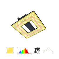Panneau lumineux LED pour culture en serre, aluminium, spectre complet, 100 watts, 24 000 lumens, efficacité 240 lm/W, dimmable