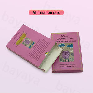 Personalizzato gentilezza e amor proprio 52 dando potere ad affermazioni Positive giocando a carte create con il cuore - Product Image 2