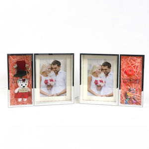 <span class=keywords><strong>Cadre</strong></span> <span class=keywords><strong>photo</strong></span> LED personnalisé pour cadeau d'anniversaire de mariage avec sublimation de fenêtre de 90 jours - Product Image 5