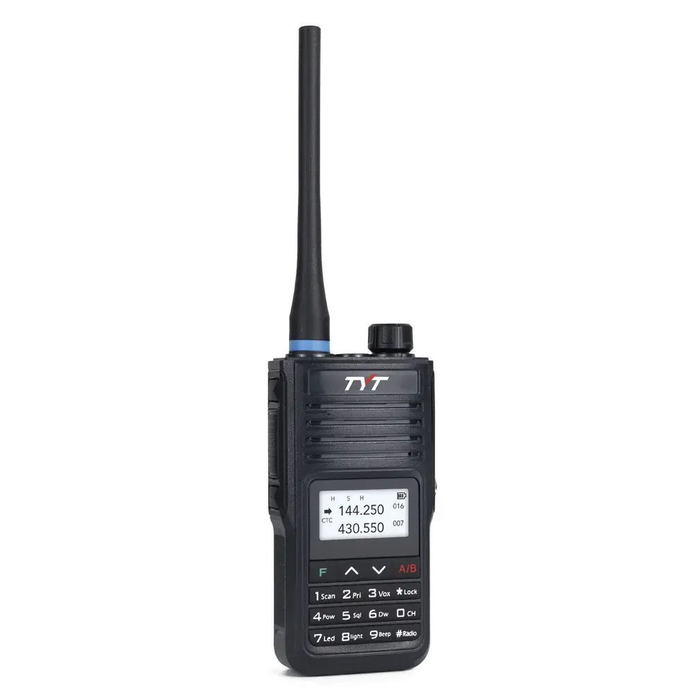 TYT TH-UV99 Walkie Talkie 10WIP67防水2800mAhUHF/VHFデュアルバンド双方向ラジオ長距離GMRSアマチュア無線機