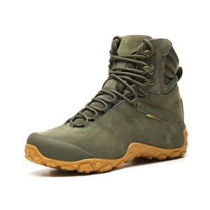 Stivali Alti Impermeabili Verdi per Uomo <span class=keywords><strong>Donna</strong></span> Taglie Forti Invernali Caldi Scarpe Sportive da Esterno per Alpinismo Escursionismo Autunno Primavera - Product Image 1