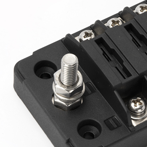 Porte-fusible MIDI DC en ligne universel <span class=keywords><strong>12V</strong></span> 12 voies ATO ATC, bloc de fusibles étanche, boîte à fusibles à lame, panneau de protection de la capacité de coupure, automobile - Product Image 4