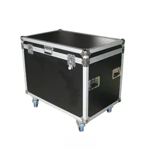 Aluminium DJ Flight Case With Wheel Big Instrument Stage Lamp Transportation Tool Box