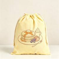 Pochette en toile souple et écologique, grande, pliable, avec cordon de serrage, personnalisable pour bijouterie, magasin de cosmétiques, hôtel, articles de toilette, cadeau