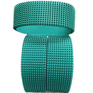 Cintas transportadoras planas de goma dentada de silicona personalizables OEM Separadores automáticos Codificación de bucle cerrado para transmisión - Product Image 6