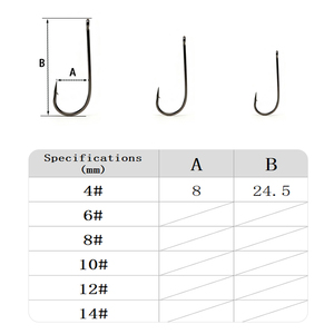 <span class=keywords><strong>TOTO</strong></span> Hochkarbon-Stahl LS-1223F Einzelhaken Extrem Stark für Süßwasser- & Salzwasser-Angeln auf Schnapper - Product Image 5