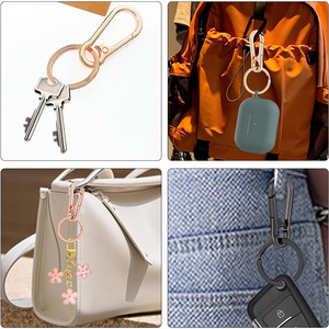 Llavero para Llaves de Coche, Llavero Metálico con Mosquetón para Llaves, Clip para Llaves, Organizador de Llaves, Anillo para Llaves - Product Image 4